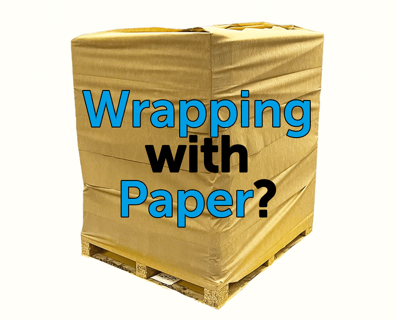 Wrapping with paper